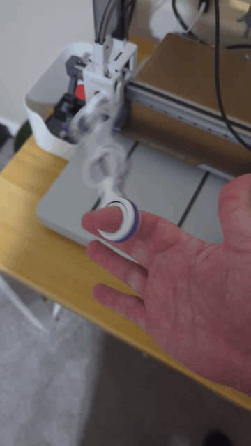 Triple Spinner Fidget Toy