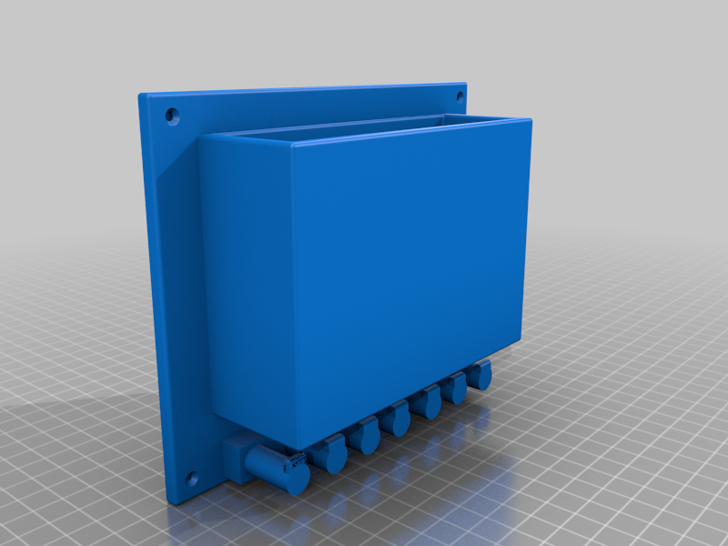 Key Holder with Mail Slot