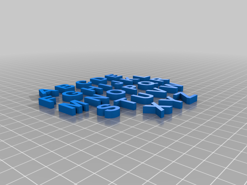 Alphabet Letter Blocks - ABC Learning Set