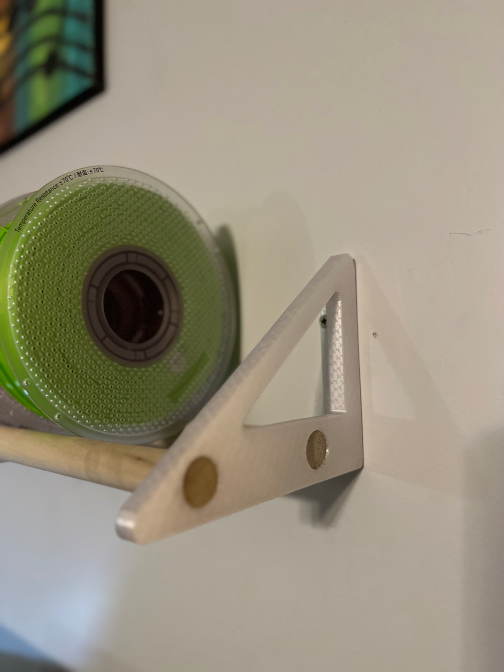 Filament Spool Shelf Brackets (Set of 4)