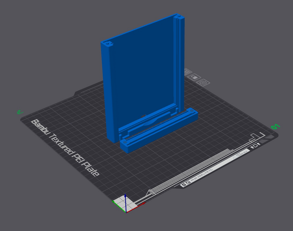 Lithophane Frame - Less Support (Bambu Lab CMYK Compatible)