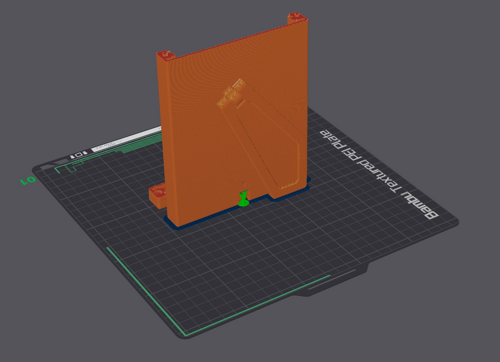 Lithophane Frame - Less Support (Bambu Lab CMYK Compatible)
