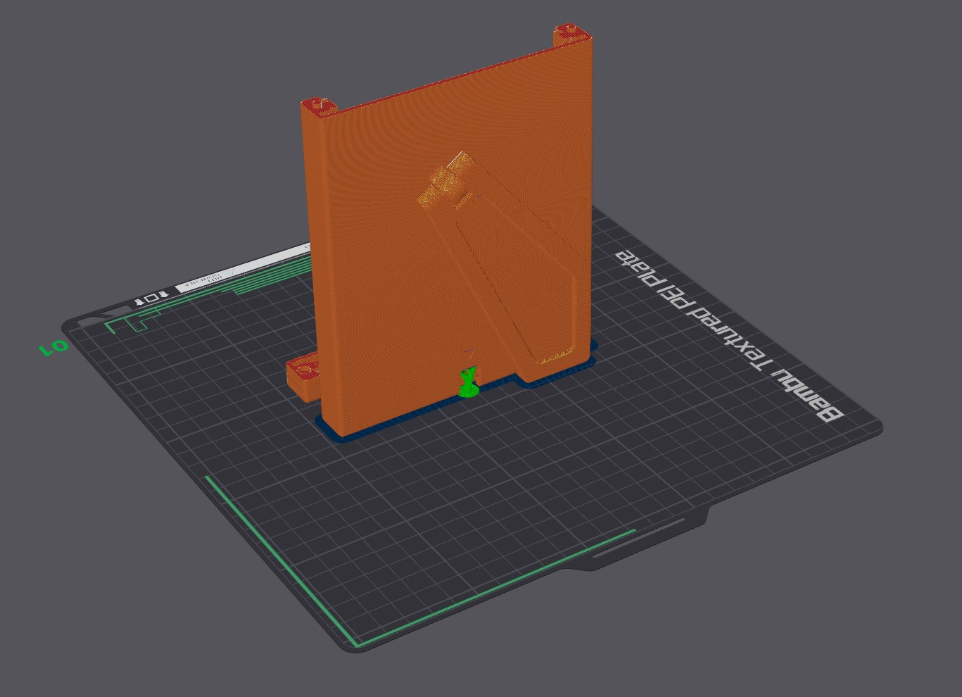 Lithophane Frame - Less Support (Bambu Lab CMYK Compatible)