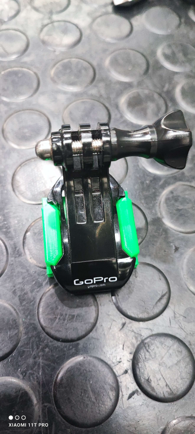 Action Camera Helmet Mount (GoPro/Shoei NXR2 Compatible)
