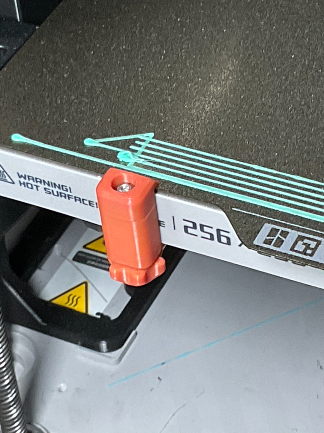 Rounded Bed Clamps - Anti-Warping, Low Profile (Bambu Lab X1/P1P Compatible)