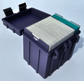 Rugged 120+ Trading Card Deck Box with Dividers (MTG/Pokemon Compatible)