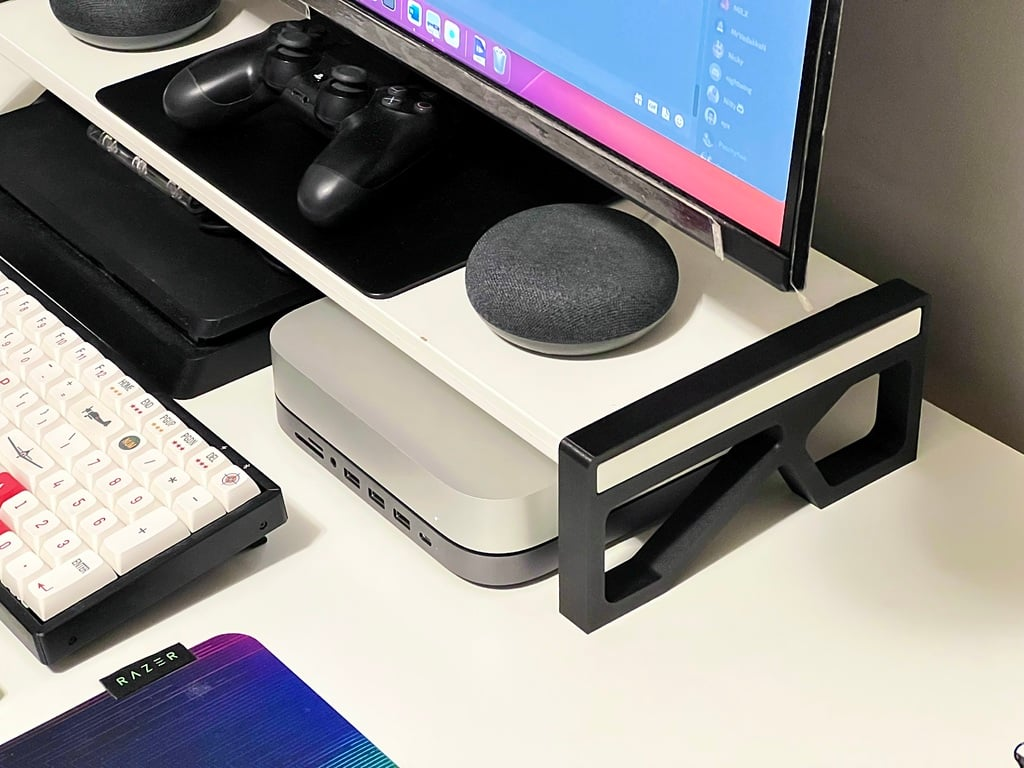 Monitor Stand (IKEA BURHULT Compatible)