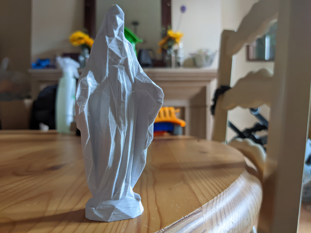 Virgin Mary Figurine [ Low-Poly ]