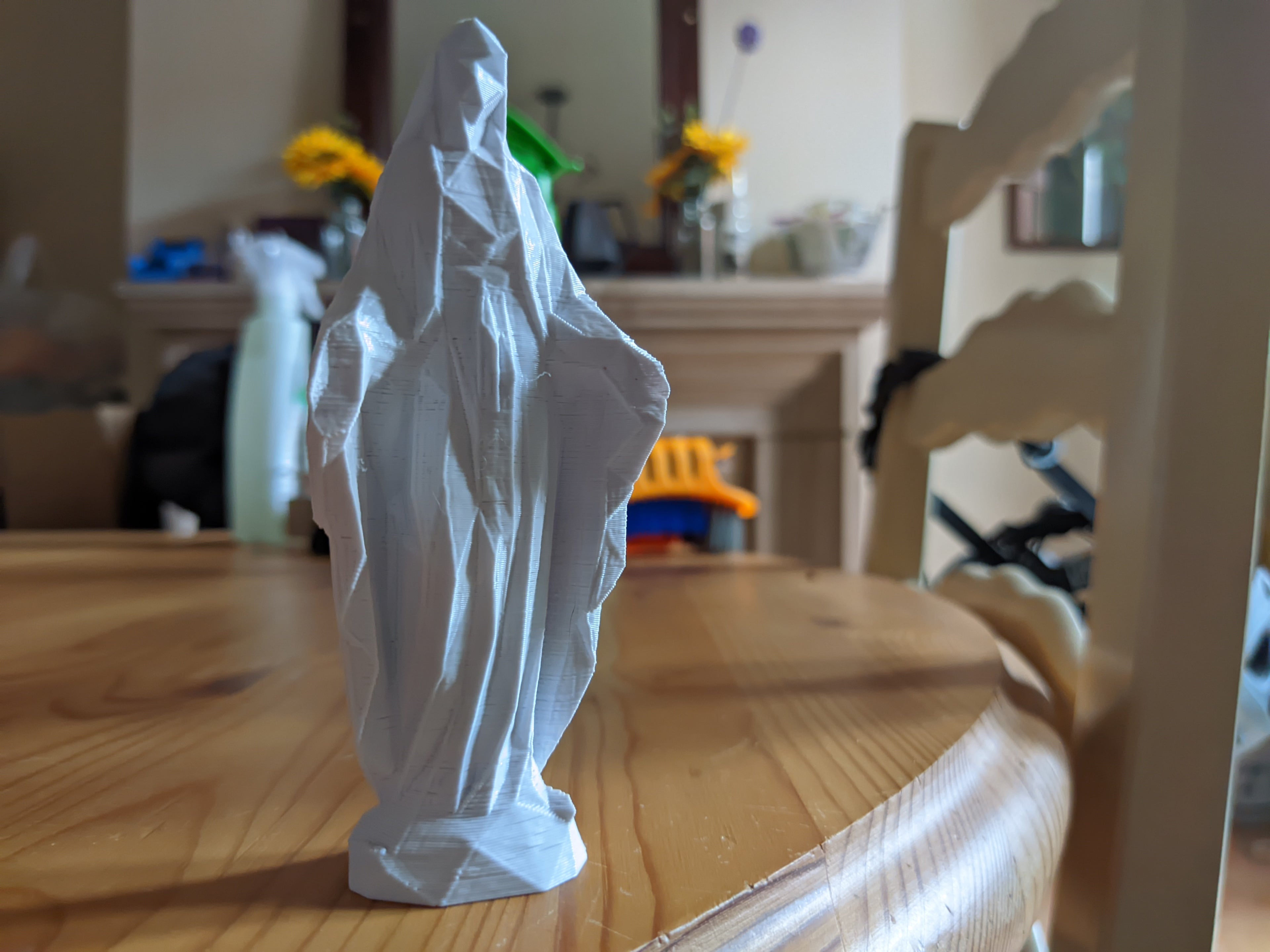 Virgin Mary Figurine [ Low-Poly ]