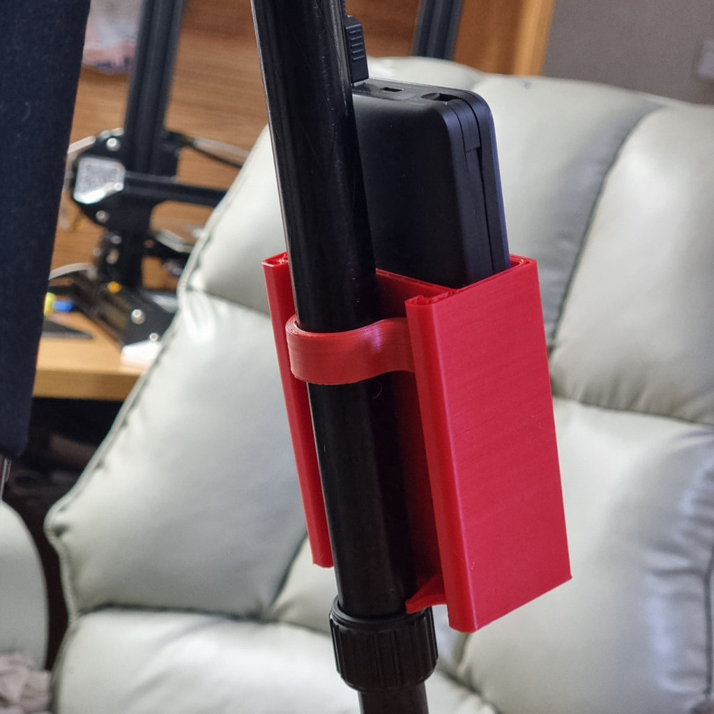 Power bank mount for tripod