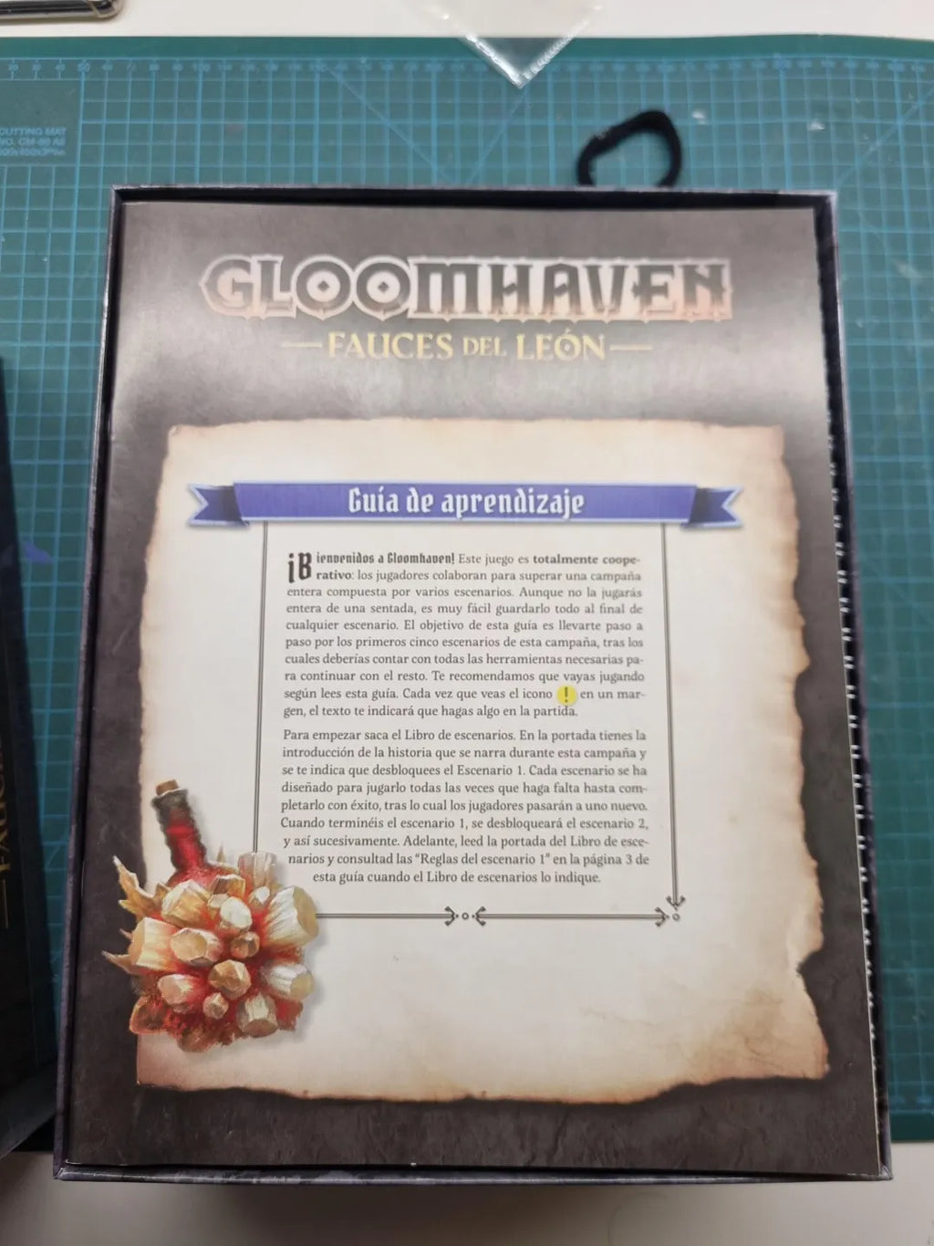 Gloomhaven Jaws of the Lion organizer insert