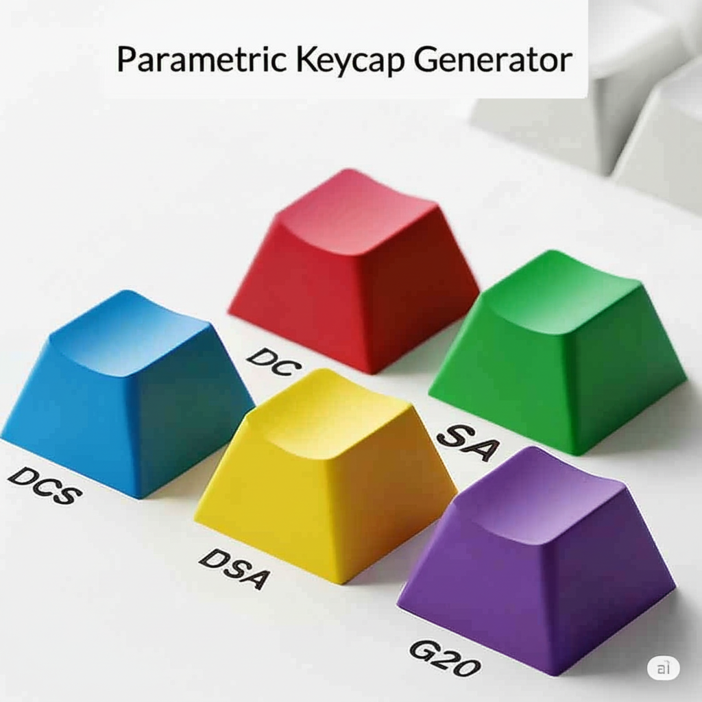 Parametric Keycap generator