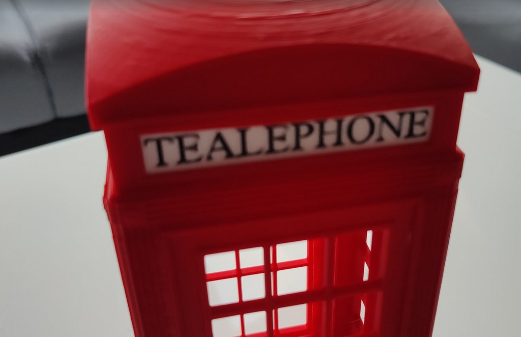 TEALEPHONE sign