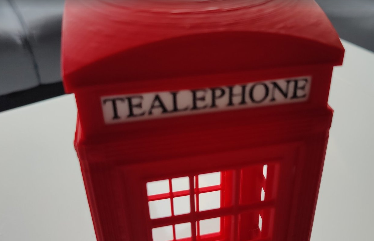 TEALEPHONE sign