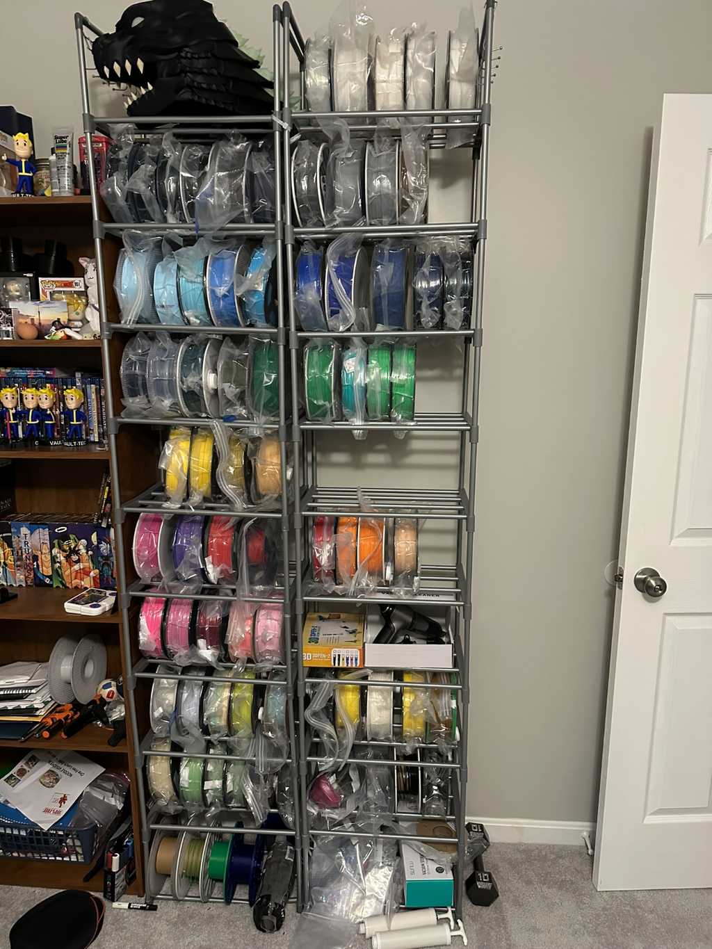 Spacers for 10 tier shoe rack (Filament holder)