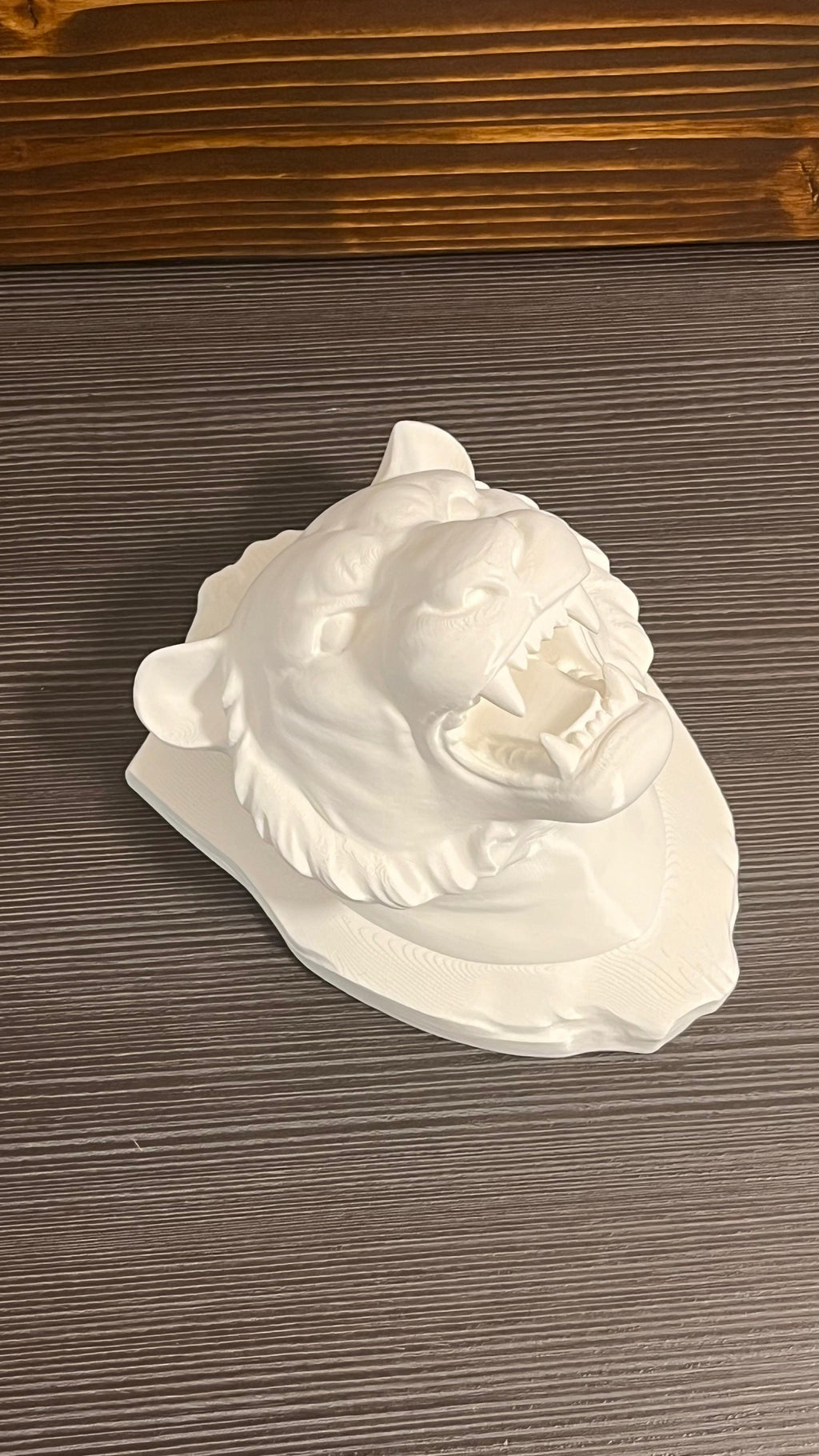Tiger Head Bust - Wall Mount