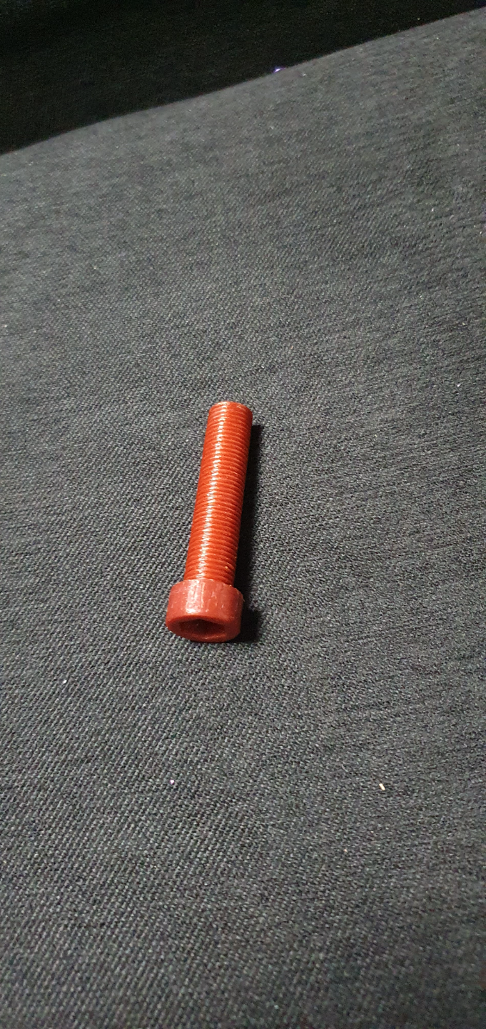 Screw for headset holder