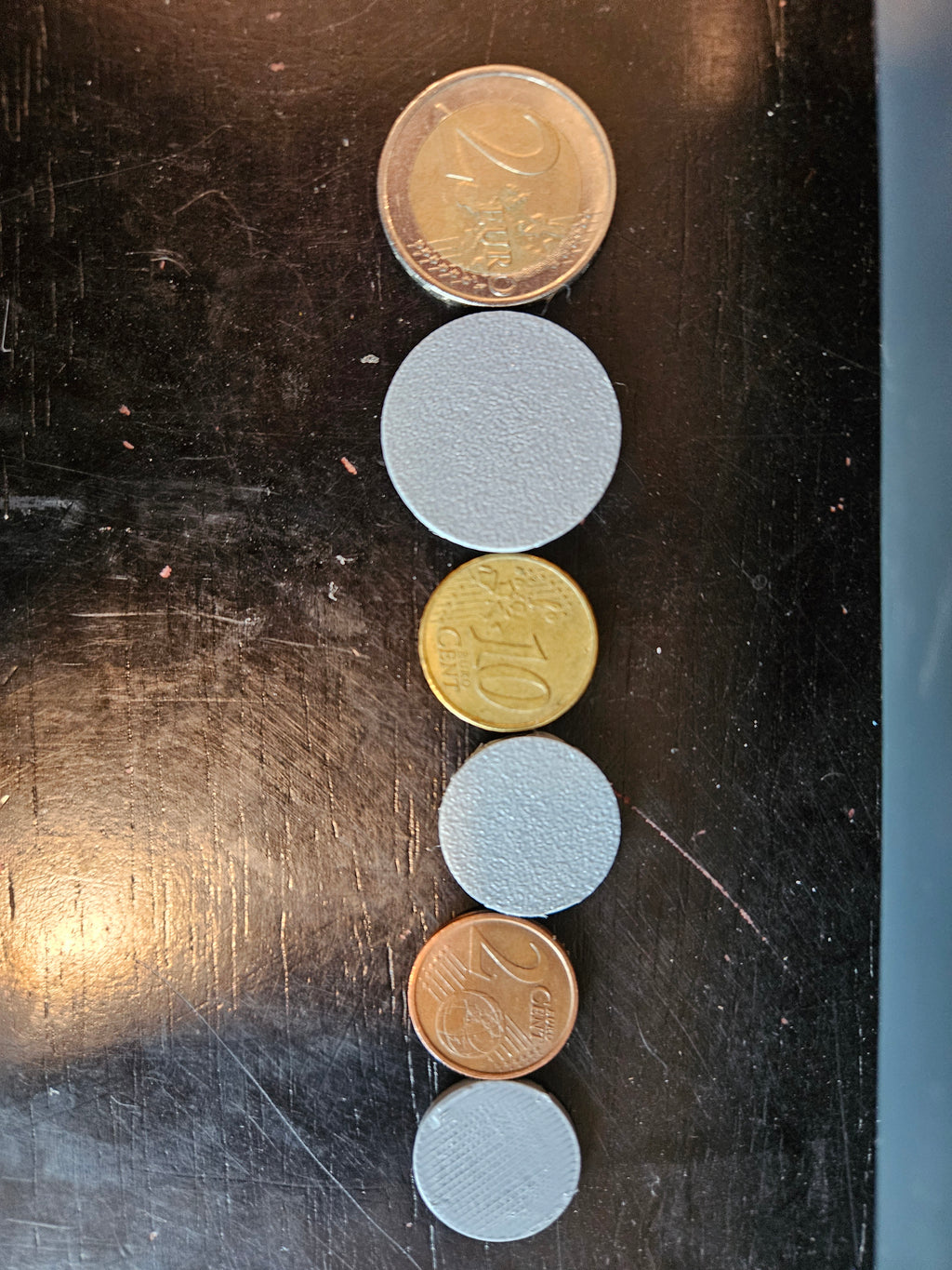Fake Euro Coins, 1 cent - 2 Euro (All Euro Coins)