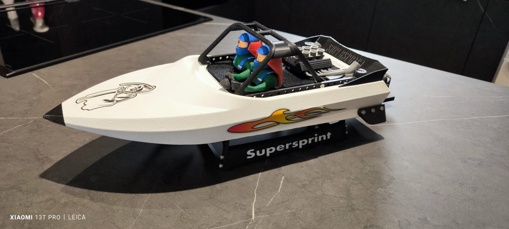 RC Boatstand for Supersprint Jet by Stepan Müller