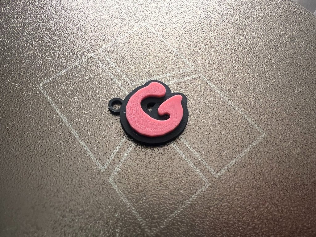 Keychain with Letter