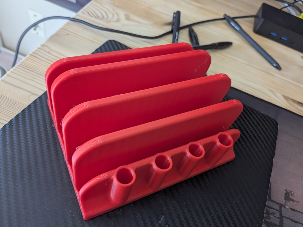 Vertical Laptop Stand Holder