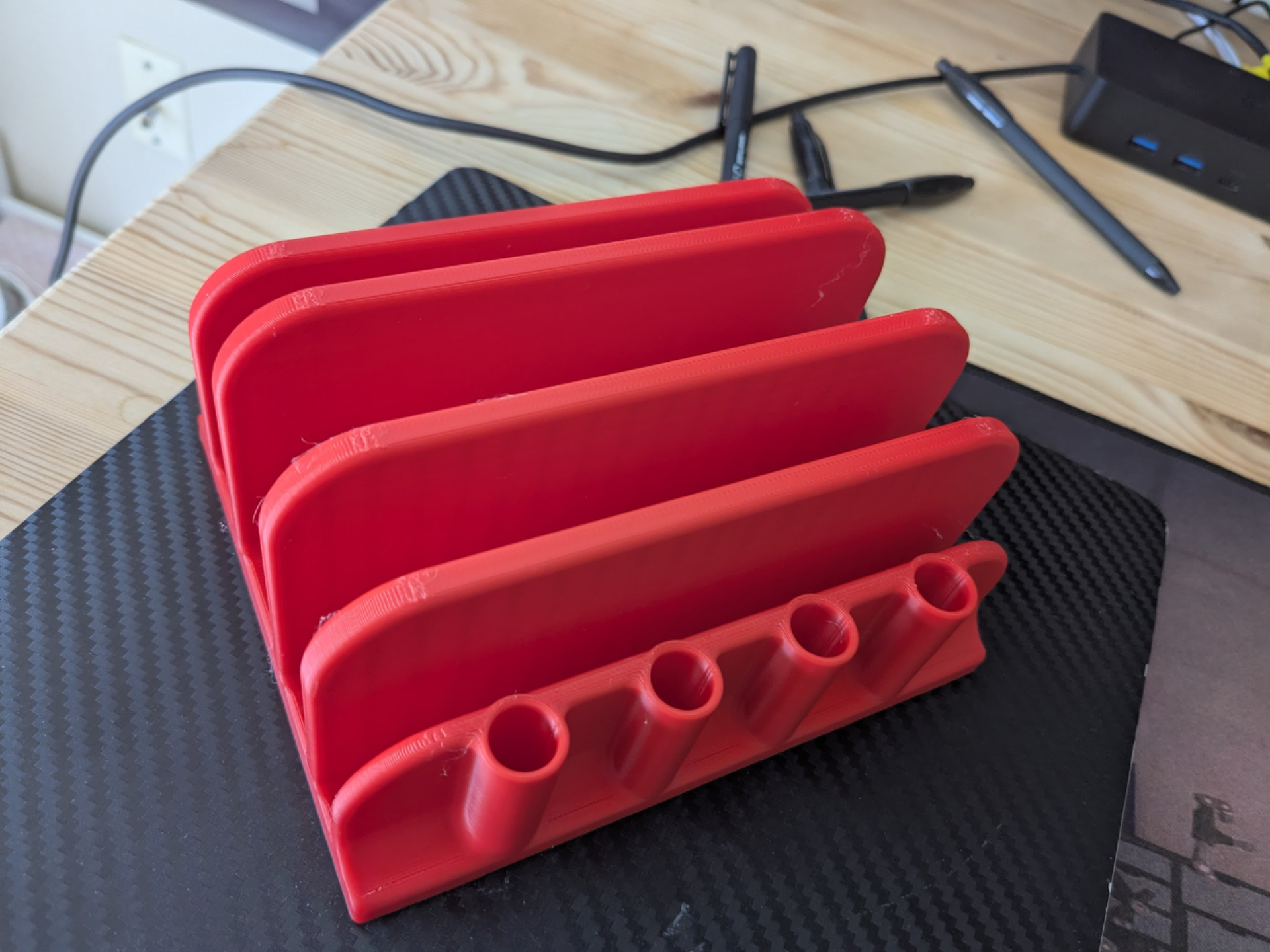 Vertical Laptop Stand Holder