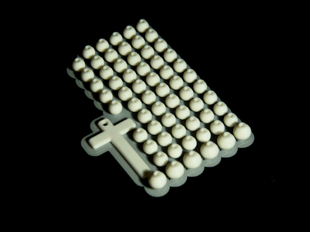 Rosary - 5 Decades - On Card for Organization