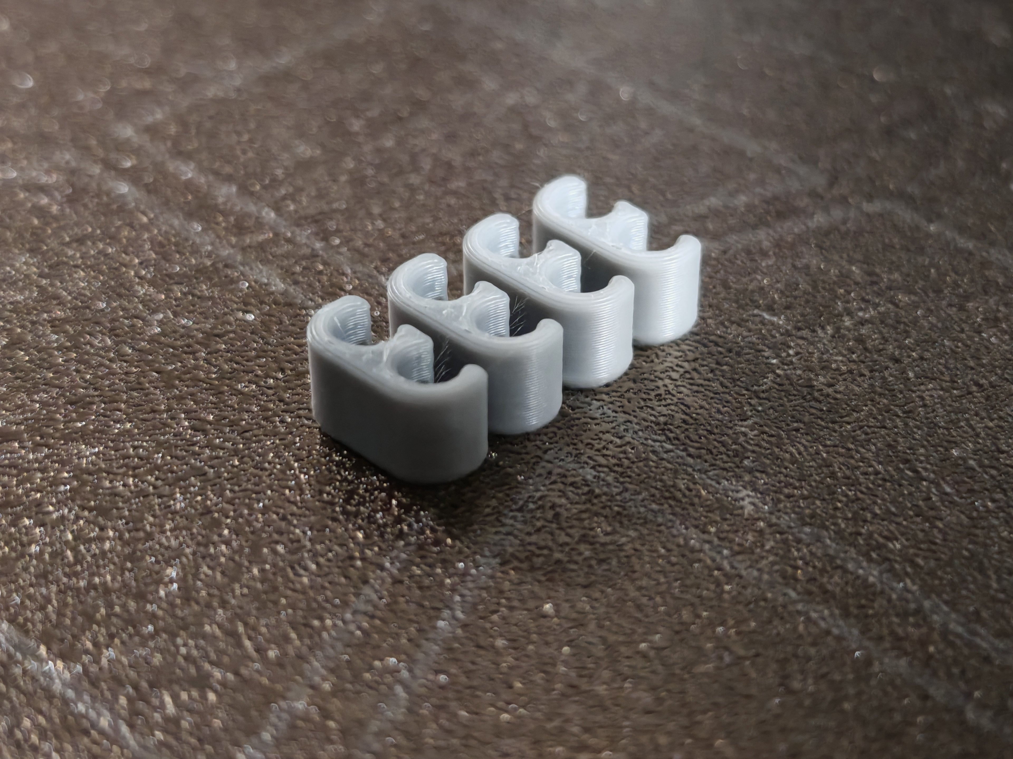PTFE Tube Clip Bambu Lab A1(2 and 4 cables)