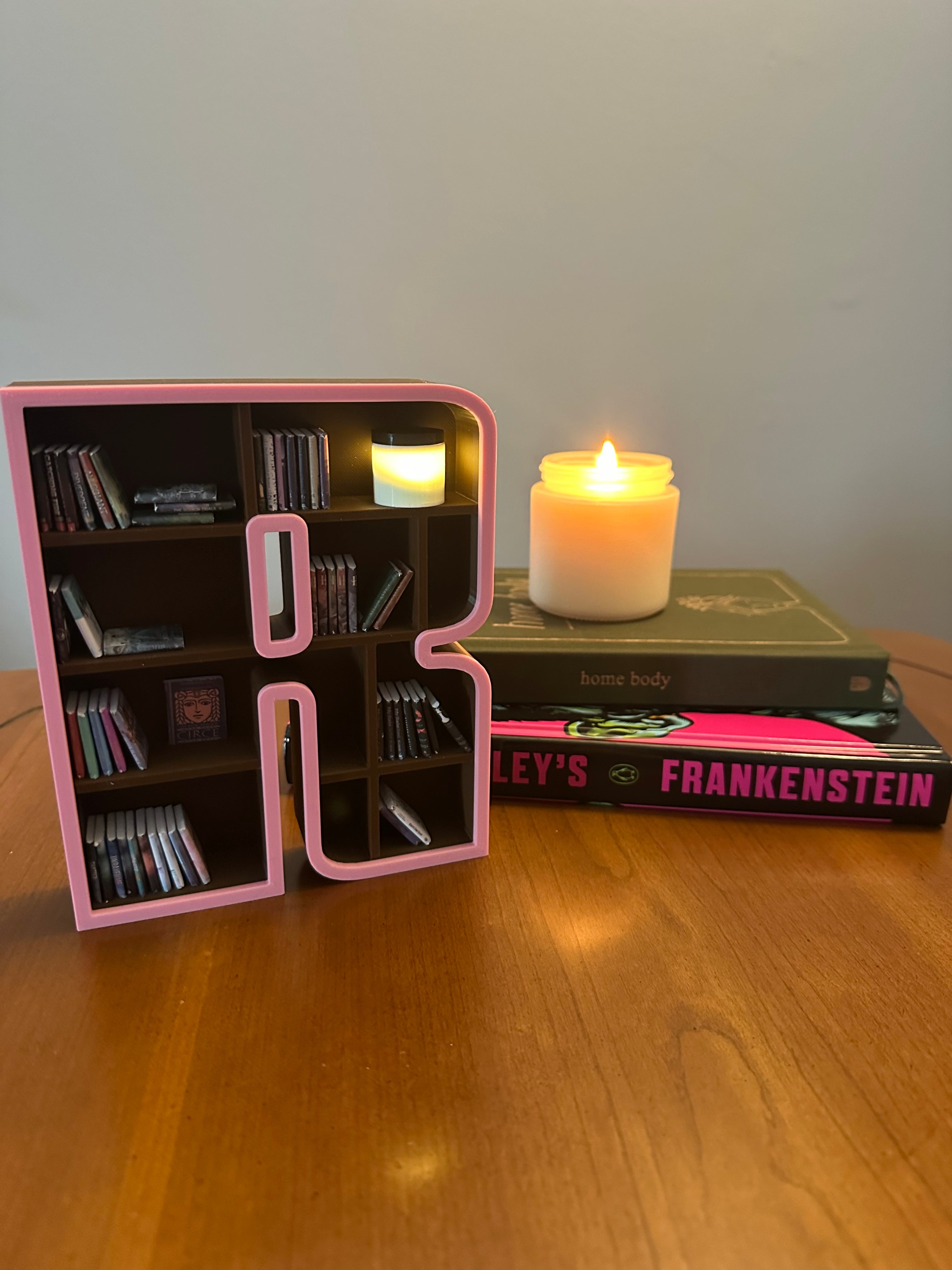 Alphabet & Number Mini Bookshelves: A-Z & 0-9 Set