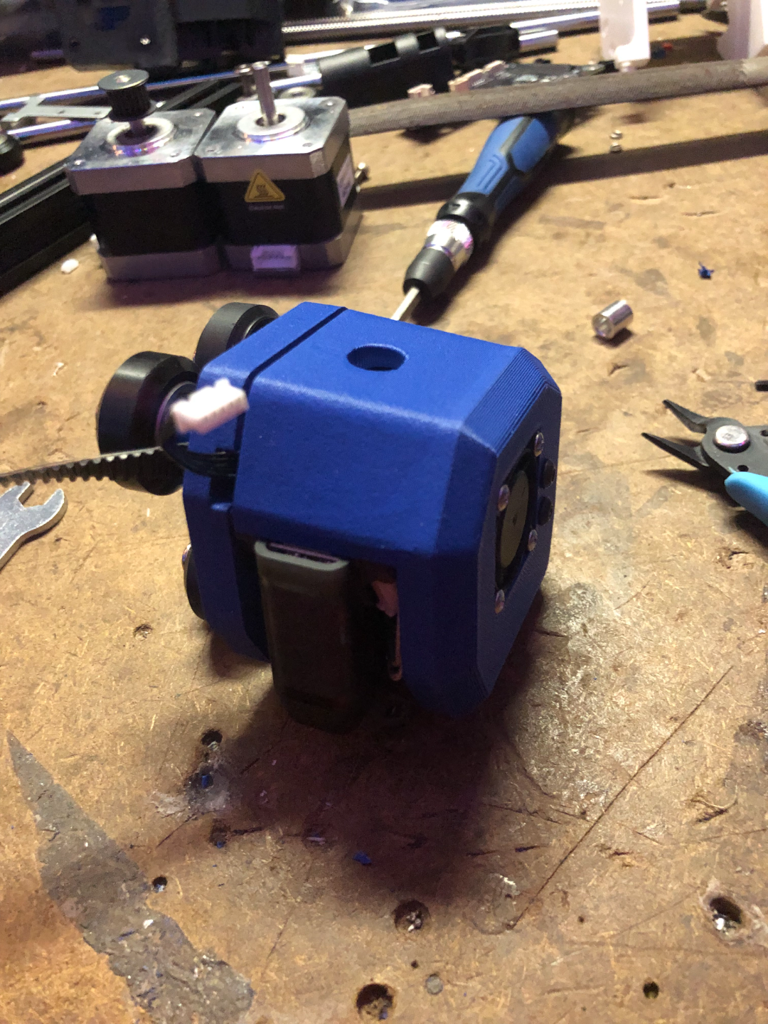 Bowden hot end design V1