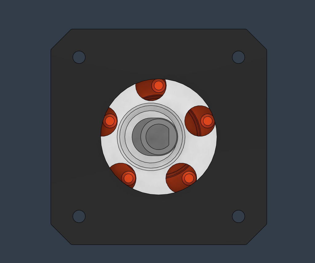Stepper Motor Cycloidal Drive