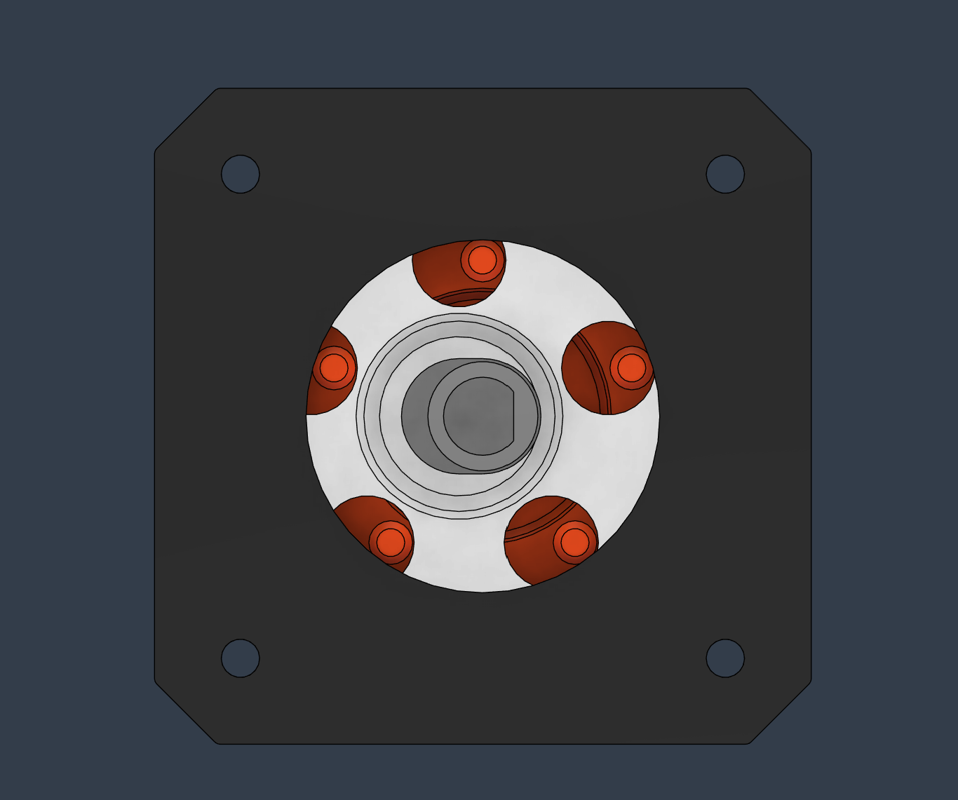 Stepper Motor Cycloidal Drive