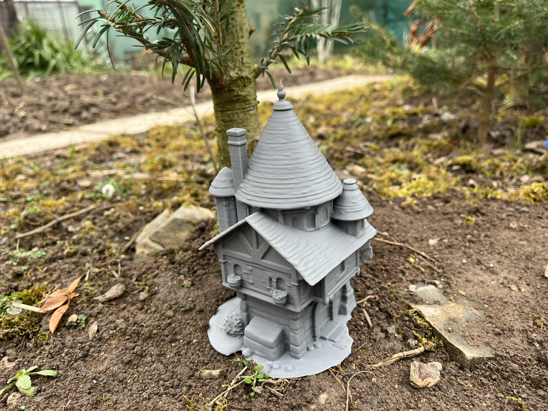 Fantastic fairy tale house