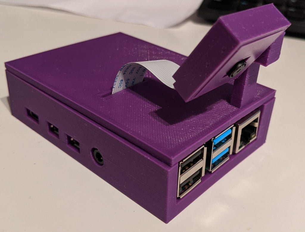 Case for Raspberry Pi 4 and Pi camera