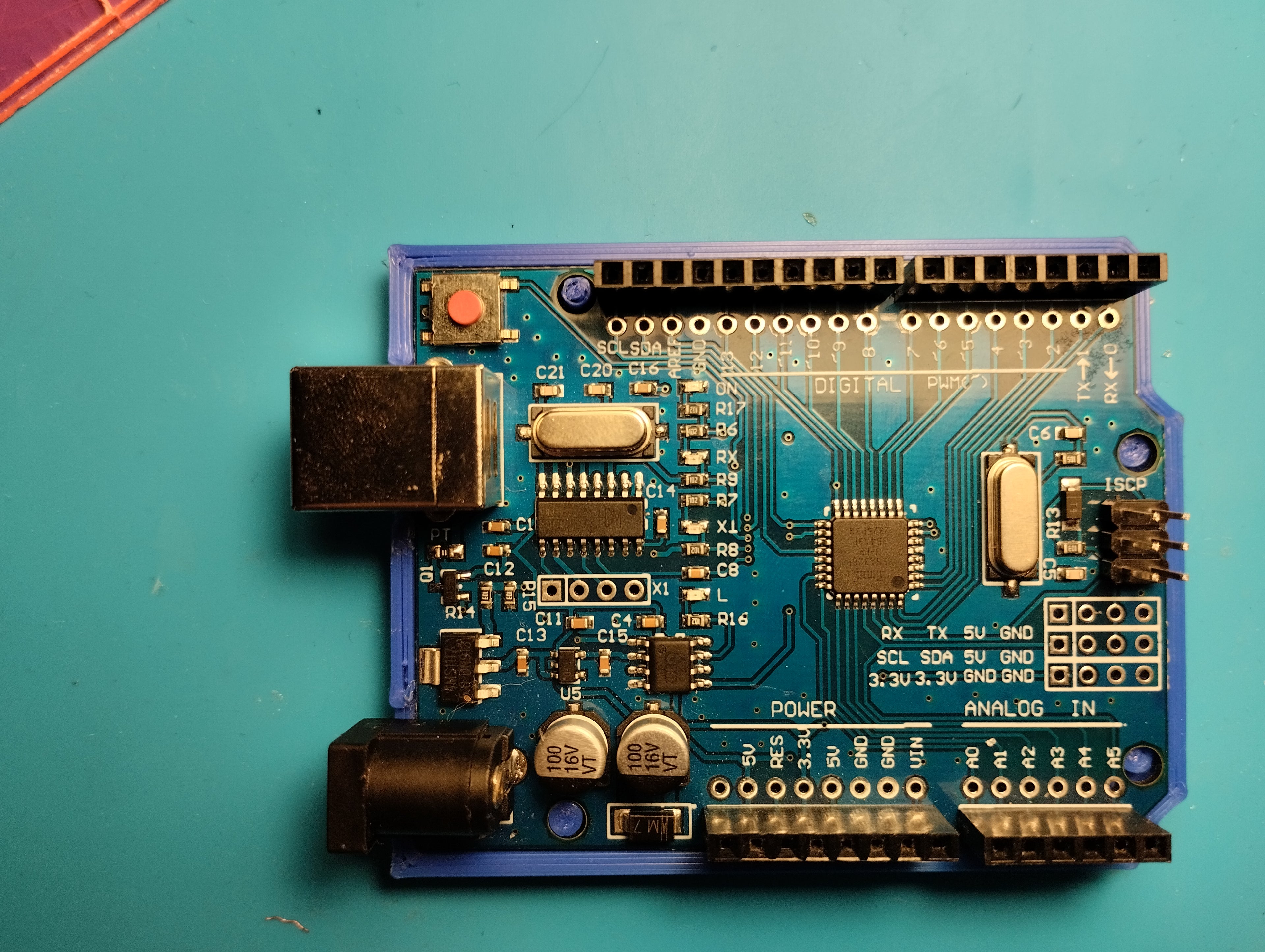 Arduino back cover