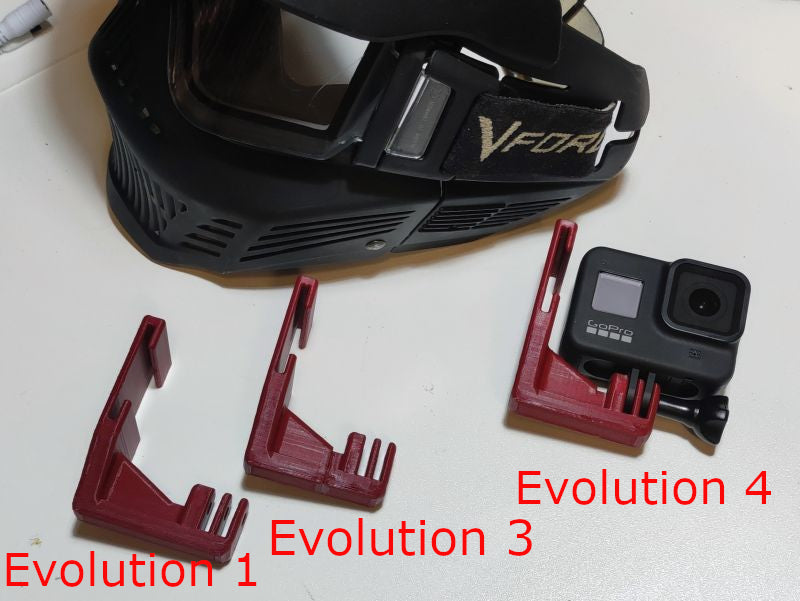 Paintball Goggle GoPro Mount