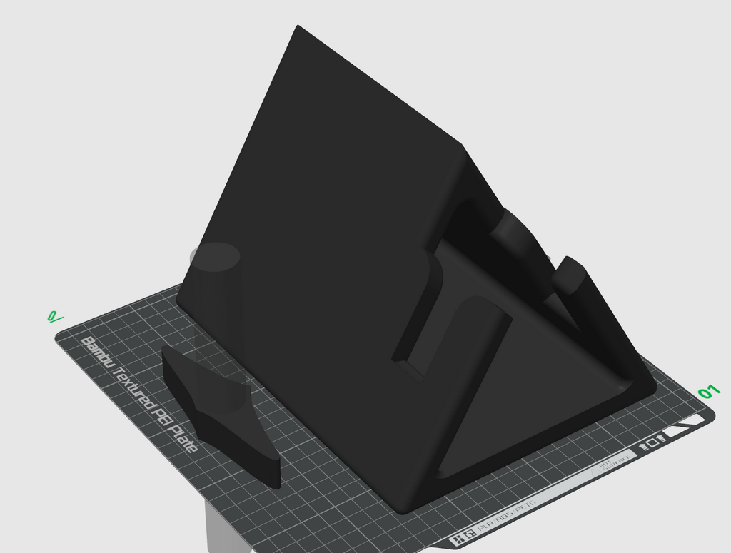 Book Holder with Integrated Page Holder