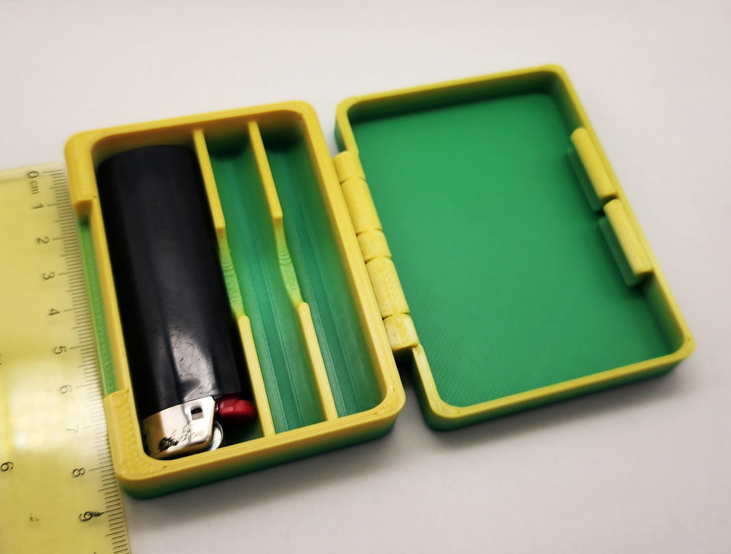 Bic + 2 Smokes Case - Print in Place