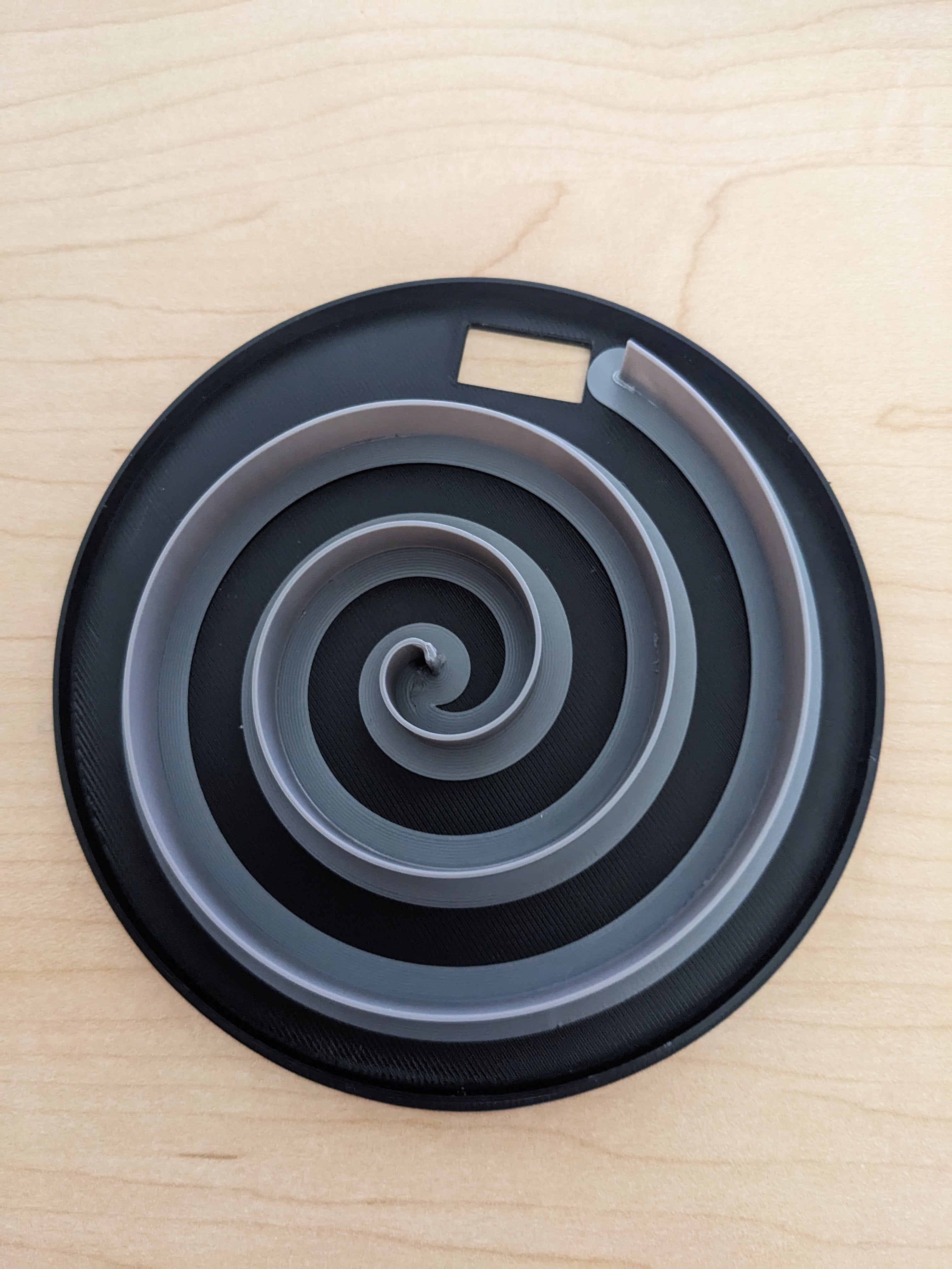 LED Strip Spiral Mount for 3D LED Lamps