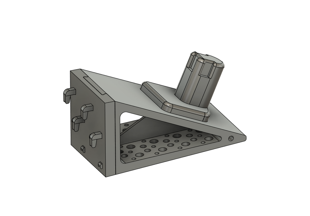 Ryobi drill holder for Ikea Skadis