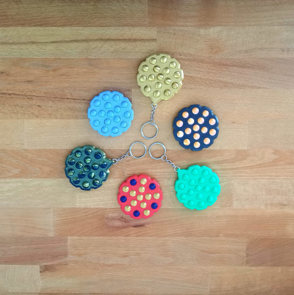 Pop Fidget and Keychain – Soft & Strong Versions
