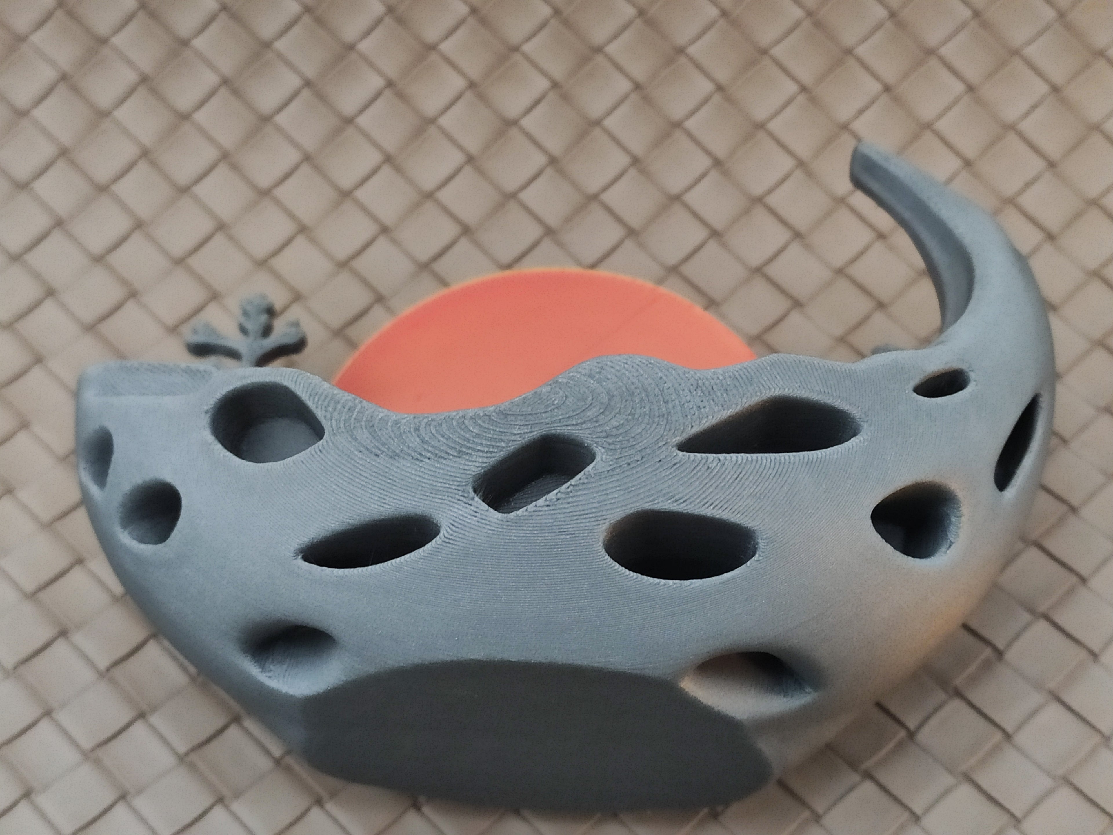 Sunset Hill - LED tea light holder (ams)