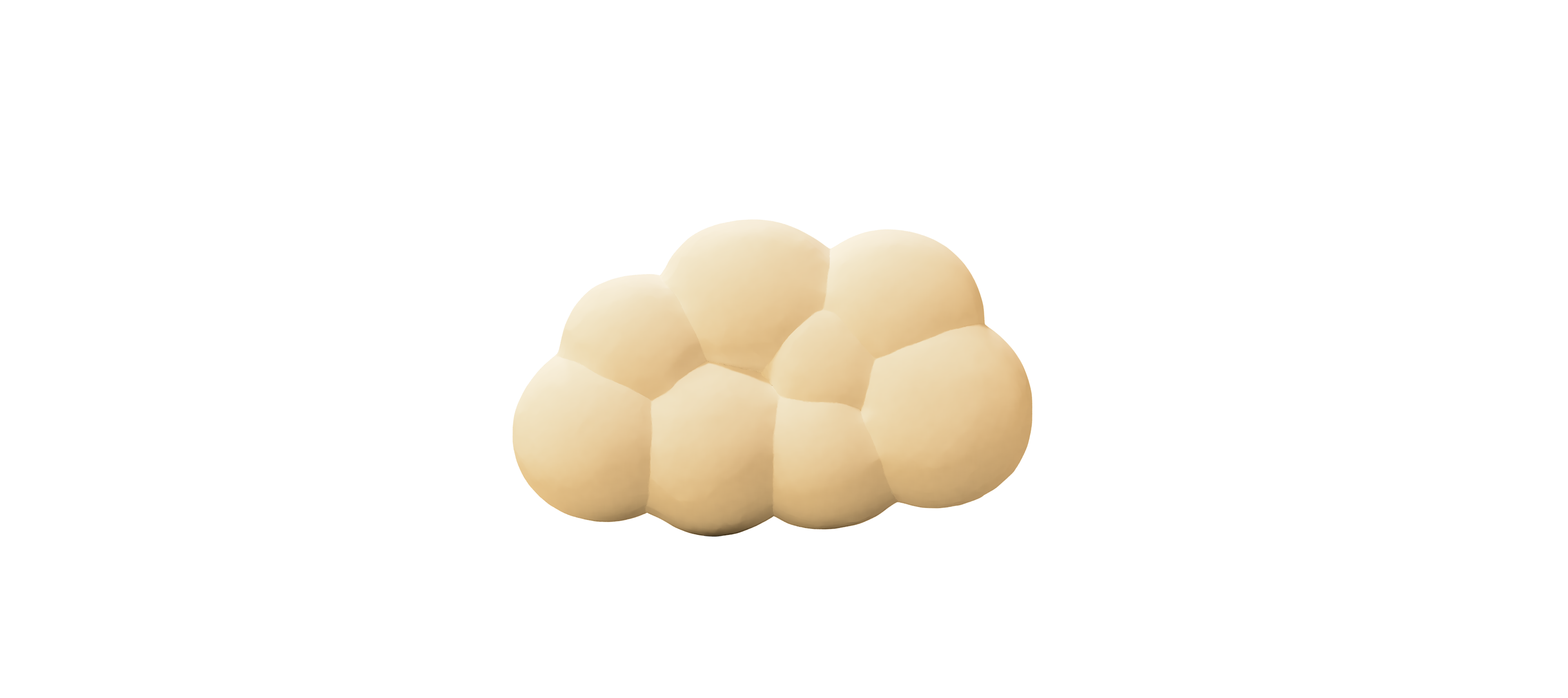 Cozy small Cloud for Wall Hanging - 3D Wall Art