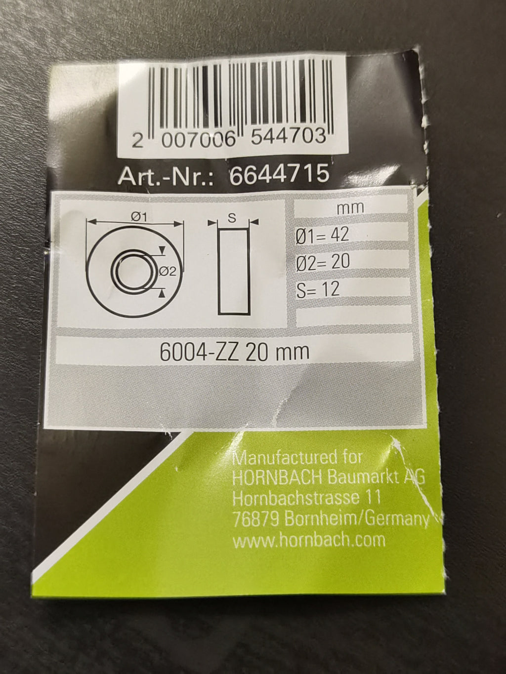 Top mount filament support.