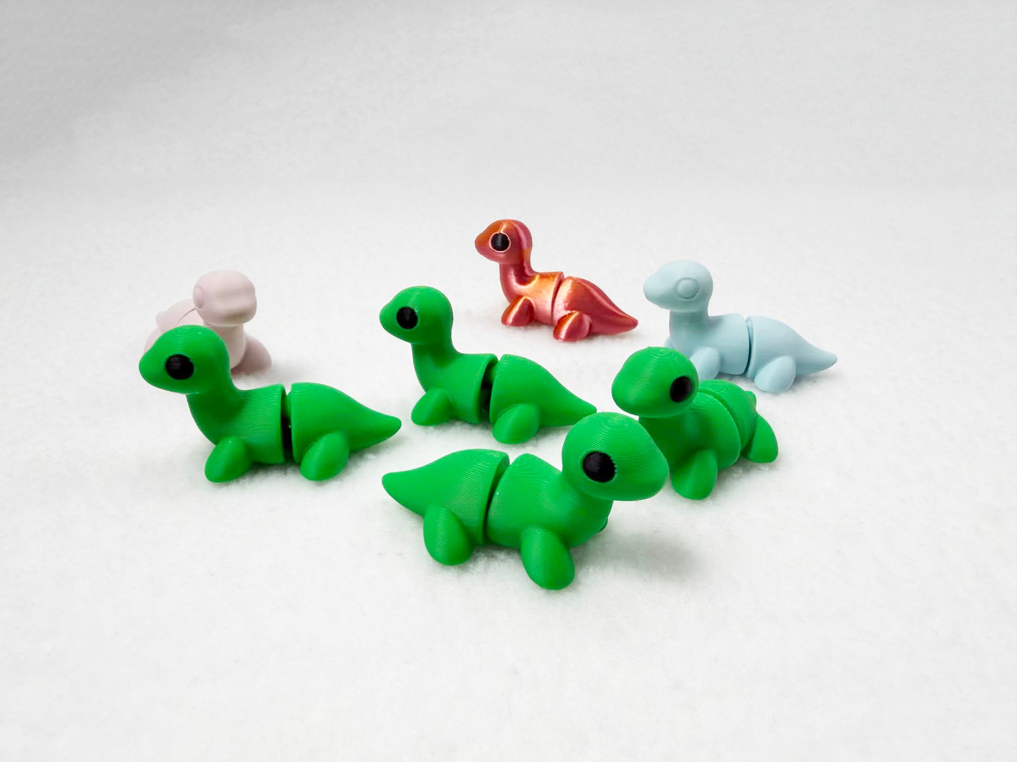 Mini Articulated Dinosaur