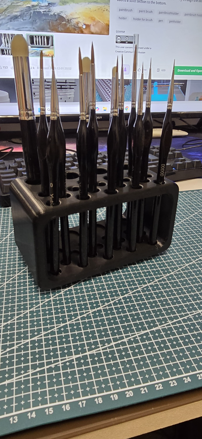 Brush Holder Modified V2 - No Supports