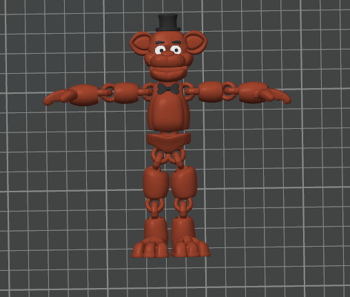 Freddy Fazbear Flexible (improved)