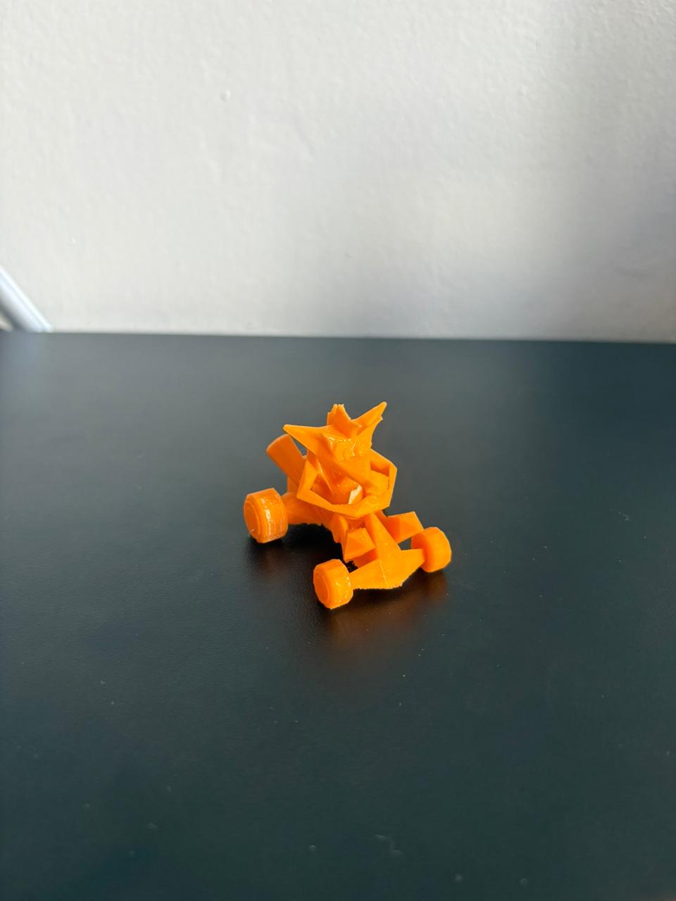 Crash Team Racing Low Poly - Crash Bandicoot