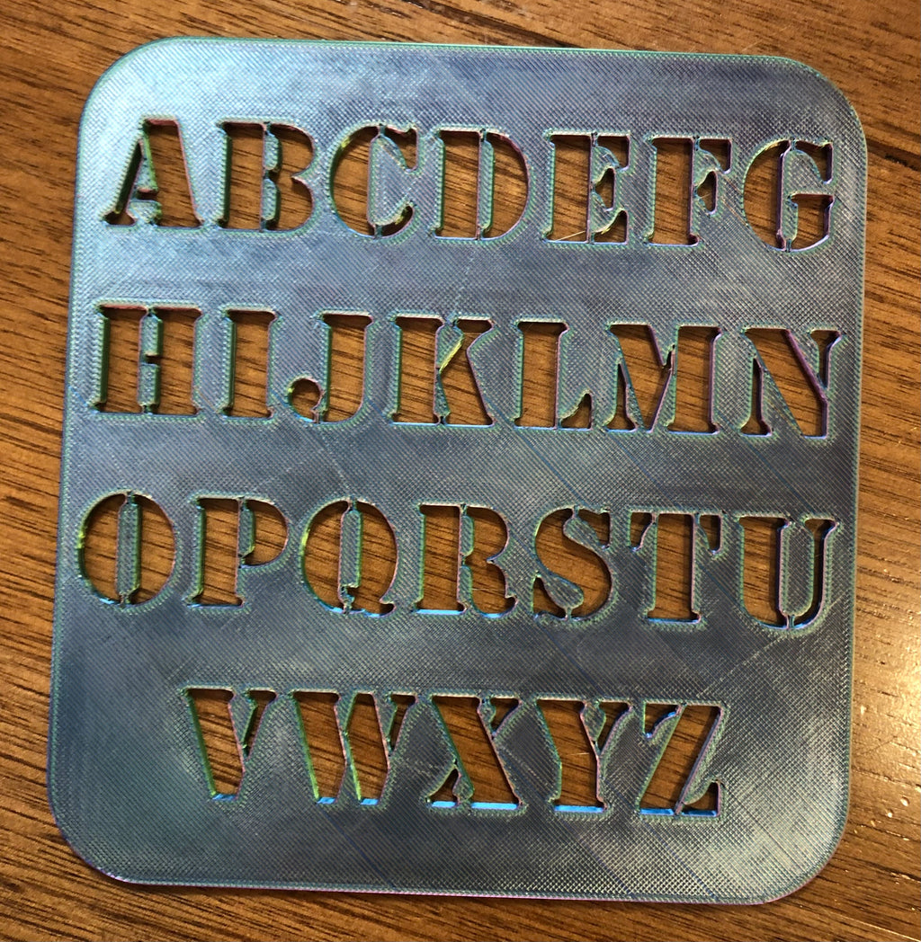Alphabet Stencil Set (A-Z)