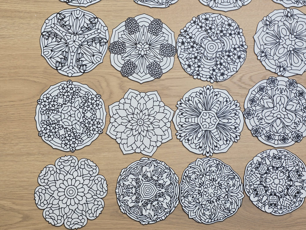 Mandala Coloring Collection Pack